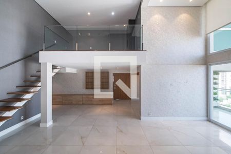 Sala de apartamento para alugar com 3 quartos, 200m² em Brooklin, São Paulo