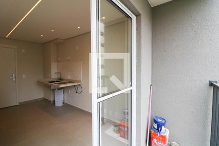 Sala/Cozinha de kitnet/studio para alugar com 1 quarto, 27m² em Campo Belo, São Paulo