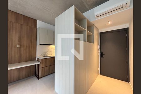 Sala/Cozinha de apartamento para alugar com 1 quarto, 41m² em Itaim Bibi, São Paulo