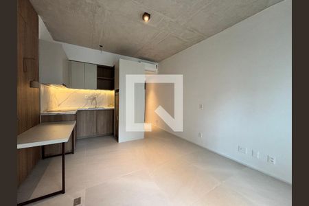 Sala/Cozinha de apartamento para alugar com 1 quarto, 41m² em Itaim Bibi, São Paulo