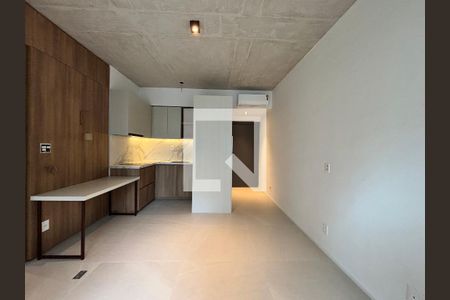 Sala/Cozinha de apartamento para alugar com 1 quarto, 41m² em Itaim Bibi, São Paulo