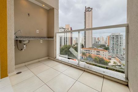 Varanda da Sala de apartamento à venda com 1 quarto, 42m² em Vila Mariana, São Paulo