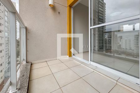 Varanda da Sala de apartamento à venda com 1 quarto, 42m² em Vila Mariana, São Paulo