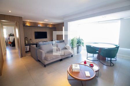 Sala de apartamento à venda com 3 quartos, 116m² em Brooklin, São Paulo