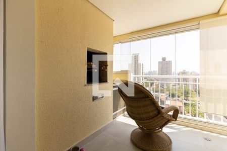 Varanda da Sala de apartamento à venda com 3 quartos, 74m² em Vila das Merces, São Paulo
