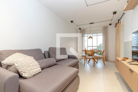 Sala de apartamento à venda com 2 quartos, 60m² em Campo Belo, São Paulo