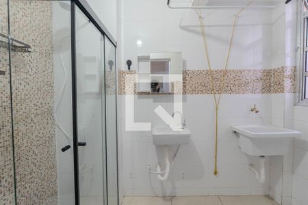 Banheiro de kitnet/studio para alugar com 1 quarto, 39m² em Bela Vista, São Paulo