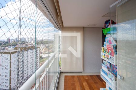 Varanda da Sala de apartamento à venda com 3 quartos, 85m² em Centro, Diadema