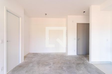 Sala/Cozinha de apartamento à venda com 1 quarto, 43m² em Cambuí, Campinas