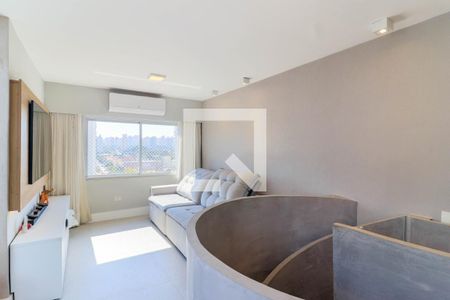 Sala de TV de apartamento à venda com 3 quartos, 185m² em Brooklin Novo, São Paulo