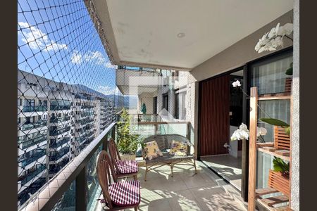Varanda de apartamento à venda com 3 quartos, 163m² em Recreio dos Bandeirantes, Rio de Janeiro