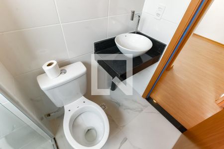 Banheiro de apartamento para alugar com 2 quartos, 41m² em Parque Esmeralda, São Paulo