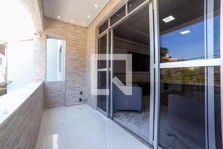 Varanda da Sala de apartamento para alugar com 3 quartos, 170m² em Santa Inês, Belo Horizonte
