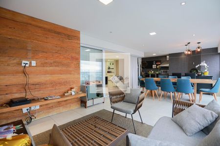 Varanda gourmet de apartamento à venda com 3 quartos, 220m² em Santa Teresinha, São Paulo