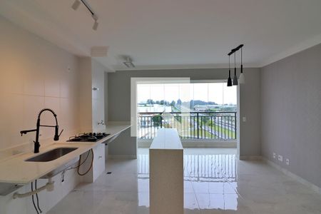 Sala/Cozinha de apartamento para alugar com 2 quartos, 57m² em Vila Mussolini, São Bernardo do Campo