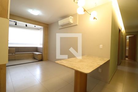 Sala de apartamento para alugar com 2 quartos, 65m² em Bosque dos Buritis, Uberlândia