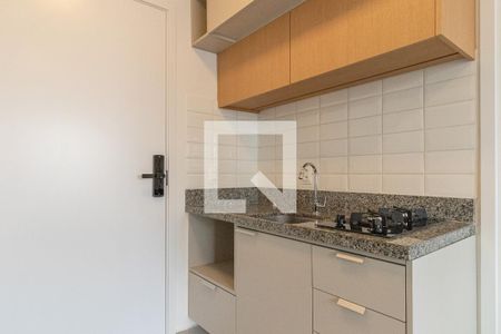 Sala/Cozinha de apartamento para alugar com 1 quarto, 27m² em Vila Olímpia, São Paulo