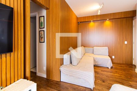 Sala de apartamento à venda com 3 quartos, 79m² em Vila Anastácio, São Paulo