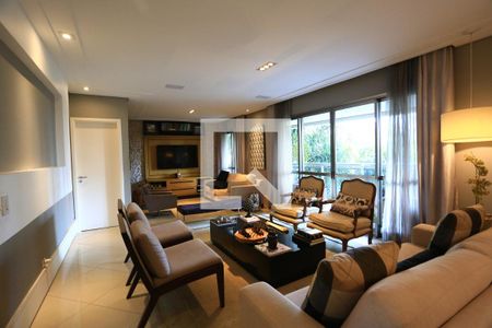 Sala de apartamento à venda com 3 quartos, 212m² em Vila Suzana, São Paulo