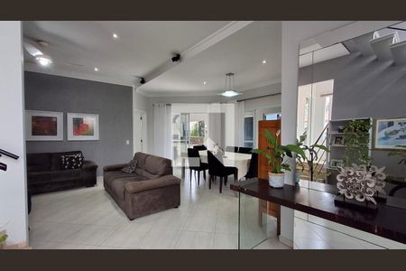 SalaSala de casa de condomínio à venda com 5 quartos, 370m² em Mansões Santo Antônio, Campinas