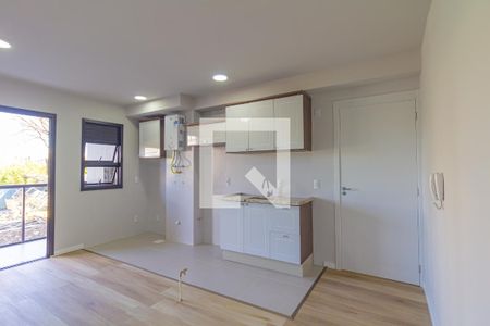 Sala/Cozinha de apartamento para alugar com 2 quartos, 48m² em Centro, Canoas