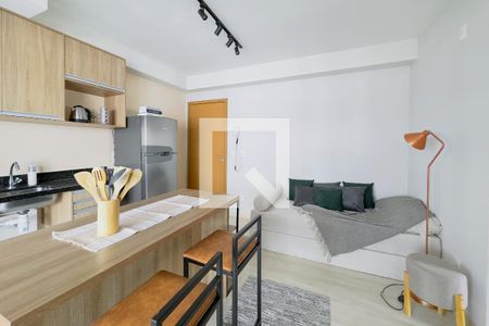 Sala/Cozinha de apartamento para alugar com 1 quarto, 50m² em Altos do Esplanada, São José dos Campos