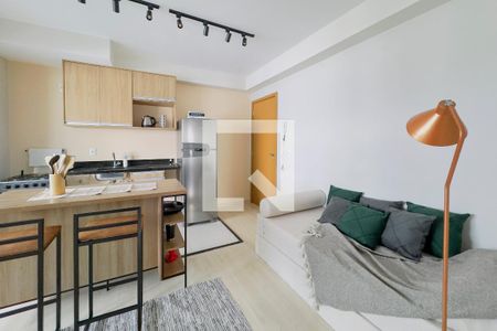 Sala/Cozinha de apartamento para alugar com 1 quarto, 50m² em Altos do Esplanada, São José dos Campos
