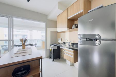 Sala/Cozinha de apartamento para alugar com 1 quarto, 50m² em Altos do Esplanada, São José dos Campos