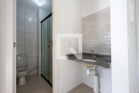 Banheiro de apartamento para alugar com 2 quartos, 34m² em Várzea da Barra Funda, São Paulo