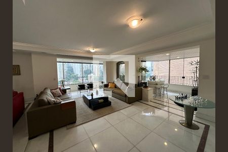 Sala de apartamento à venda com 4 quartos, 300m² em Pacaembu, São Paulo