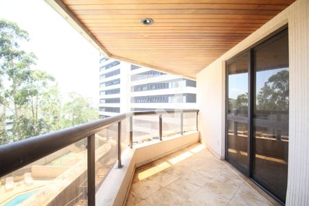 Varanda da Sala de apartamento à venda com 4 quartos, 242m² em Vila Suzana, São Paulo