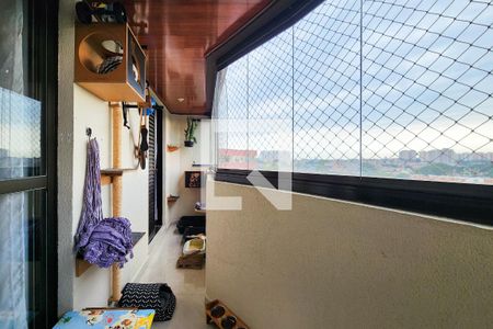 Varanda  de apartamento à venda com 3 quartos, 106m² em Jardim do Mar, São Bernardo do Campo