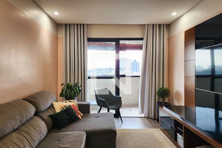 Sala de apartamento à venda com 3 quartos, 106m² em Jardim do Mar, São Bernardo do Campo