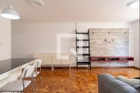 Sala de apartamento para alugar com 3 quartos, 100m² em Bela Vista, São Paulo