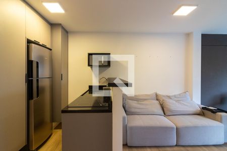 Sala/Cozinha de apartamento à venda com 1 quarto, 154m² em Vila Nova Conceição, São Paulo
