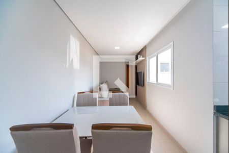 Sala de apartamento à venda com 2 quartos, 84m² em Vila Valparaíso, Santo André