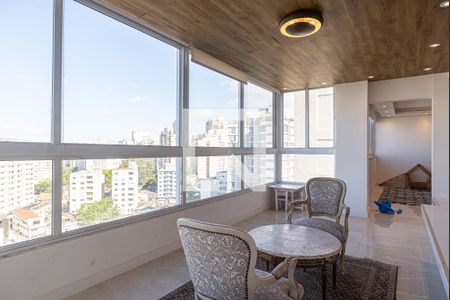 Varanda da Sala de apartamento para alugar com 3 quartos, 364m² em Morro dos Ingleses, São Paulo