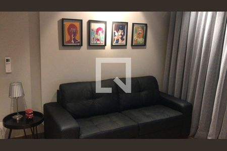 Sala de apartamento à venda com 1 quarto, 41m² em Indianópolis, São Paulo