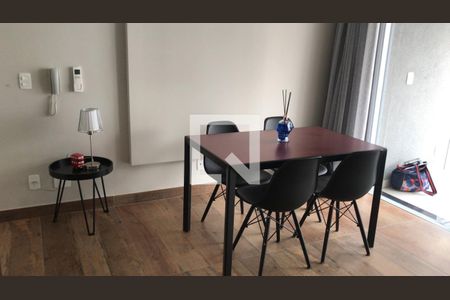 Sala de apartamento à venda com 1 quarto, 41m² em Indianópolis, São Paulo