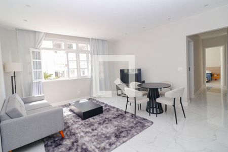 Sala de apartamento à venda com 3 quartos, 98m² em Leme, Rio de Janeiro