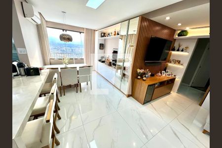 Sala de apartamento à venda com 3 quartos, 86m² em Ouro Preto, Belo Horizonte