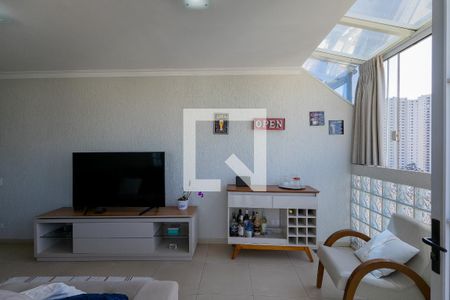 Sala de estar 2 de apartamento à venda com 3 quartos, 140m² em Vila Sofia, São Paulo