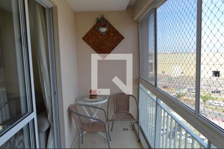 Varanda da Sala de apartamento à venda com 3 quartos, 90m² em Barra da Tijuca, Rio de Janeiro