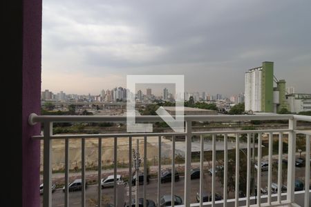 Varanda da Sala de apartamento para alugar com 2 quartos, 42m² em Jardim, Santo André
