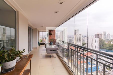 Varanda de apartamento à venda com 3 quartos, 224m² em Parque da Mooca, São Paulo