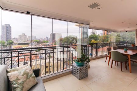 Varanda de apartamento à venda com 3 quartos, 224m² em Parque da Mooca, São Paulo