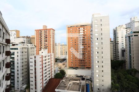 Vista da Sala de apartamento para alugar com 1 quarto, 55m² em Lourdes, Belo Horizonte