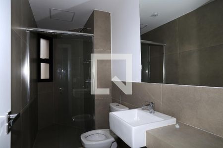 Banheiro Social de apartamento para alugar com 1 quarto, 55m² em Lourdes, Belo Horizonte