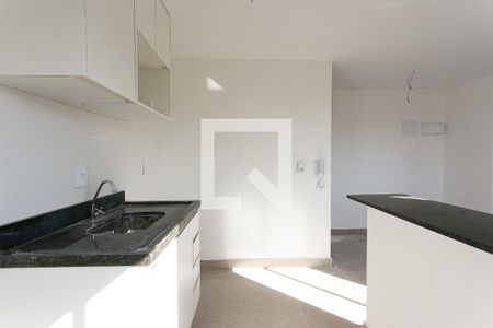 Sala/Cozinha de apartamento à venda com 1 quarto, 34m² em Vila Matilde, São Paulo