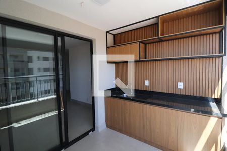 Varanda de apartamento para alugar com 3 quartos, 103m² em Shopping Park, Uberlândia